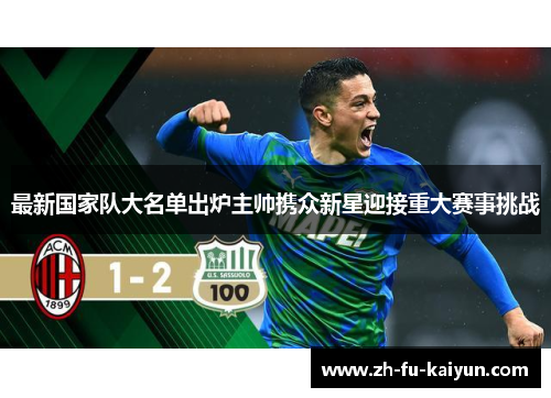 最新国家队大名单出炉主帅携众新星迎接重大赛事挑战 最新国家队大名单出炉主帅携众新星迎接重大赛事挑战